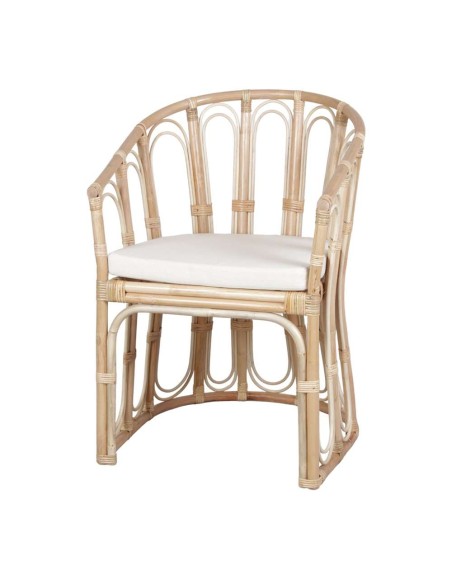 Silla HEIDI, Ratán Natural / Textil. Vackart