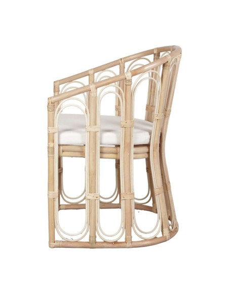 Silla HEIDI, Ratán Natural / Textil. Vackart