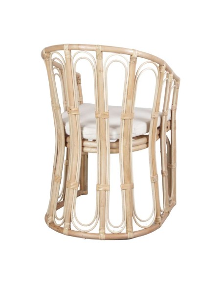 Silla HEIDI, Ratán Natural / Textil. Vackart