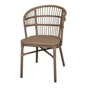 Silla SAVANA, Ratán Sintético / Metal Bambú - Vackart. Las más exclusivas y modernas sillas de diseño, sólo en Vackart tu tienda de diseño online.