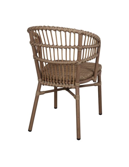 Silla SAVANA, Ratán Sintético / Metal Bambú. Vackart