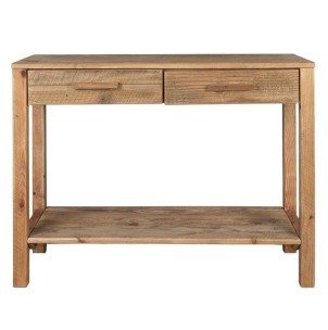 Consola TRAPANI, Madera Reciclada Natural - Vackart. Las más exclusivas y modernas mesas de diseño, sólo en Vackart tu tienda de diseño online.