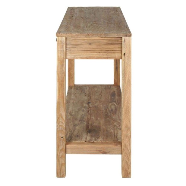 Consola TRAPANI, Madera Reciclada Natural. Vackart