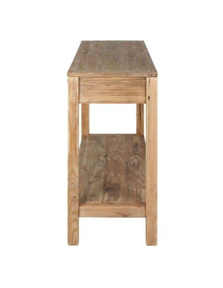 Consola TRAPANI, Madera Reciclada Natural. Vackart