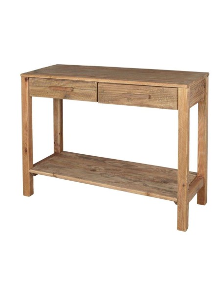 Consola TRAPANI, Madera Reciclada Natural. Vackart
