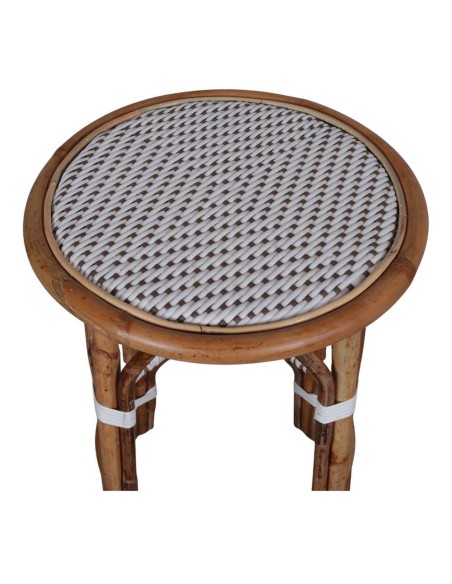 Taburete Alto FIORI 74 cm, Ratán Natural / Sintético . Vackart