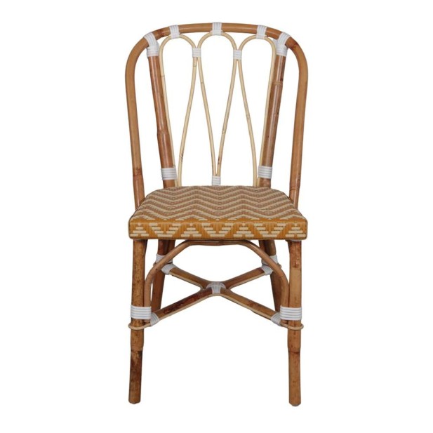 Silla ROSILY, Ratán Natural / Sintético Curry. Vackart Silla ROSILY, Ratán Natural / Sintético Curry. Vackart