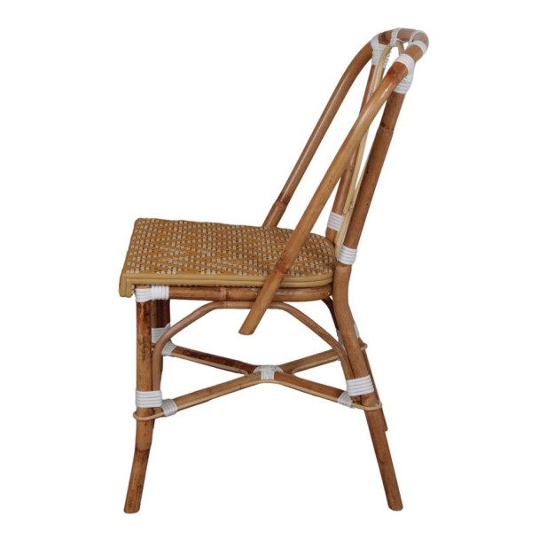 Silla ROSILY, Ratán Natural / Sintético Curry. Vackart Silla ROSILY, Ratán Natural / Sintético Curry. Vackart