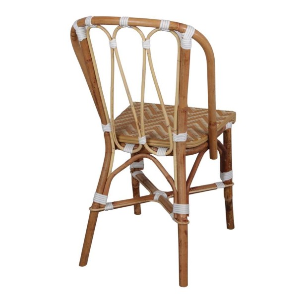 Silla ROSILY, Ratán Natural / Sintético Curry. Vackart Silla ROSILY, Ratán Natural / Sintético Curry. Vackart