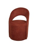 Puff BATEN, Textil Terracota
