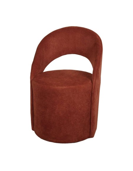 Puff BATEN, Textil Terracota. Vackart