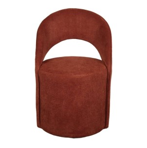 Puff BATEN, Textil Terracota. Vackart 2