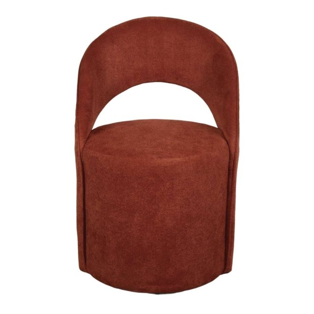 Puff BATEN, Textil Terracota. Vackart