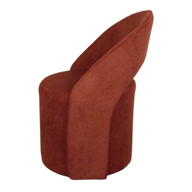 Puff BATEN, Textil Terracota. Vackart