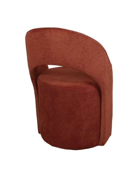 Puff BATEN, Textil Terracota. Vackart