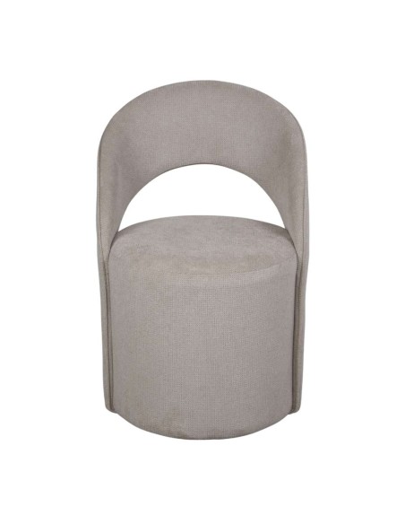 Puff BATEN, Textil Beige. Vackart