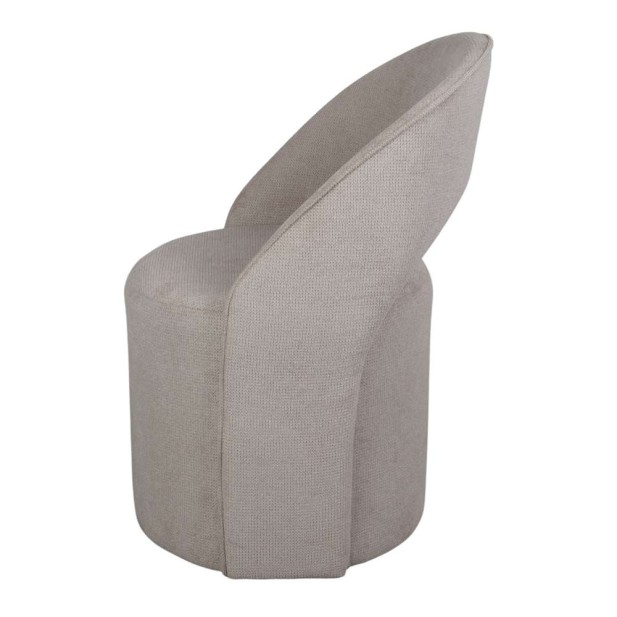 Puff BATEN, Textil Beige. Vackart