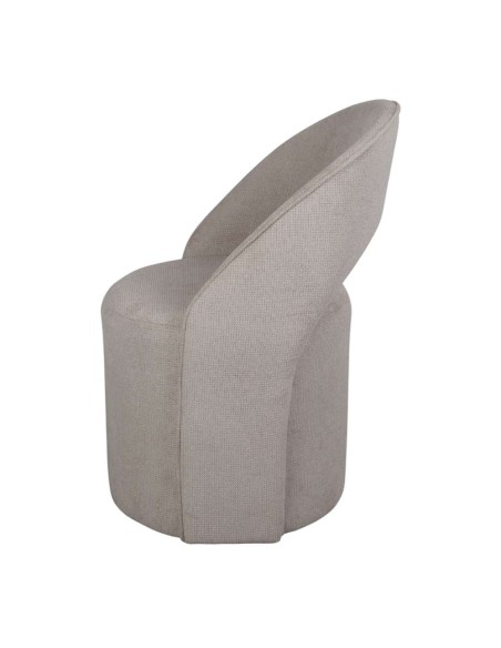 Puff BATEN, Textil Beige. Vackart