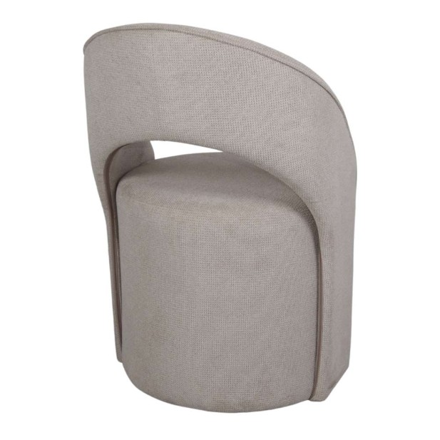 Puff BATEN, Textil Beige. Vackart