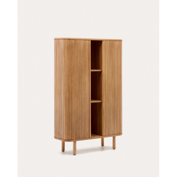 Aparador Mailen 2 puertas fresno 110 x 140 cm Kave Home; M1200002MM50