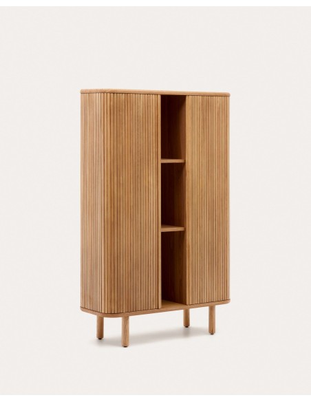 Aparador Mailen 2 puertas fresno 110 x 140 cm Kave Home; M1200002MM50