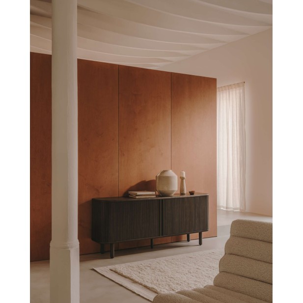 Aparador Mailen 2 puertas fresno oscuro 180x75cm KaveHome M0100011MM51 Aparador Mailen 2 puertas fresno oscuro 180x75cm KaveHome M0100011MM51