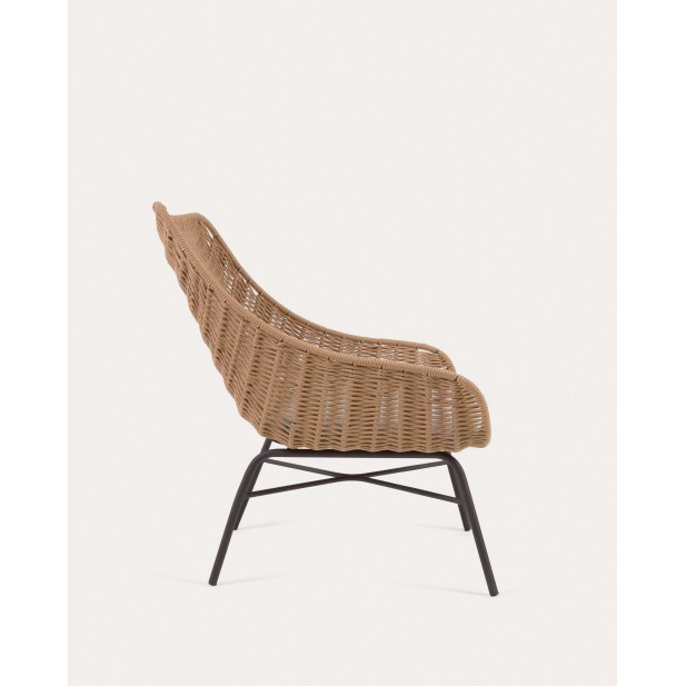 Butaca Abeli de cuerda beige - Kave Home; CC5222J12 Butaca Abeli de cuerda beige - Kave Home; CC5222J12