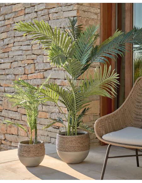 Butaca Abeli de cuerda beige - Kave Home; CC5222J12