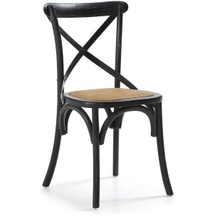 Silla Alsie Negra, estilo Bistro Paris - Kave Home. Sillas de diseño,sillas de estilo y calidad,sillas de diseño antiguo,clásico y moderno