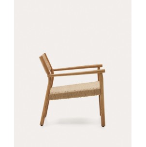 Butaca Yalia, roble natural / cuerda papel - Kave Home; S0900044CP46 2