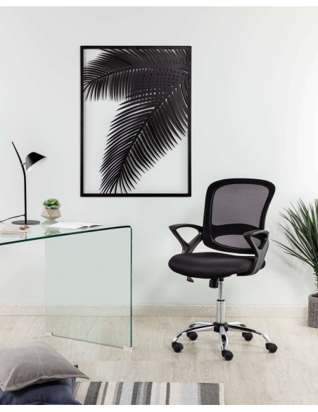 Escritorio Burano de cristal 125 x 70 cm - Kave Home; C535C07