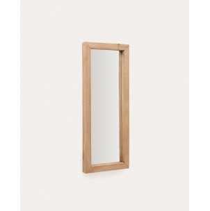 Espejo Maden de madera con acabado natural 50 x 120 cm - Kave Home; D0300014MM46 - Vackart, productos de diseño