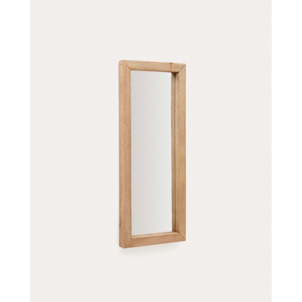 Espejo Maden, madera natural 50 x 120 cm - Kave Home; D0300014MM46