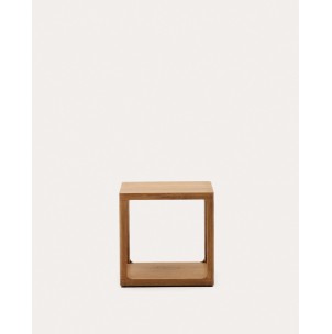 Mesa auxiliar Maymai de madera maciza de roble 50 x 50 cm - Kave Home; T0500054MM90 - Vackart, productos de diseño