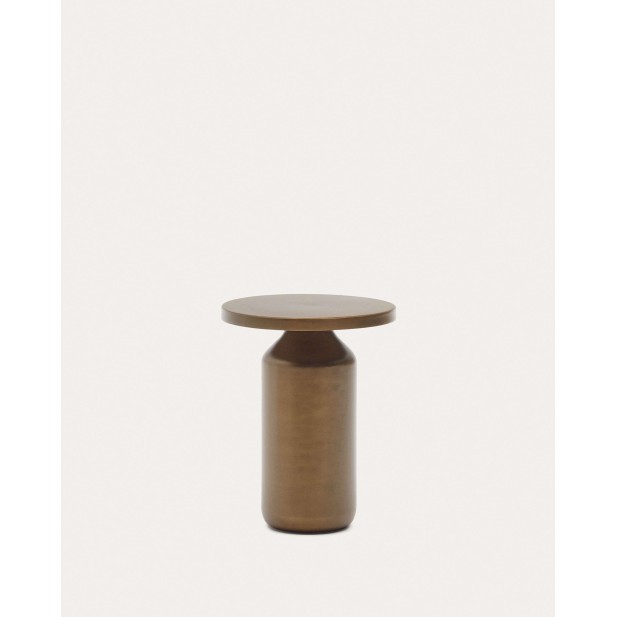 Mesa auxiliar redonda Malya, cobre Ø40,5 cm - Kave Home; T0500024RR53