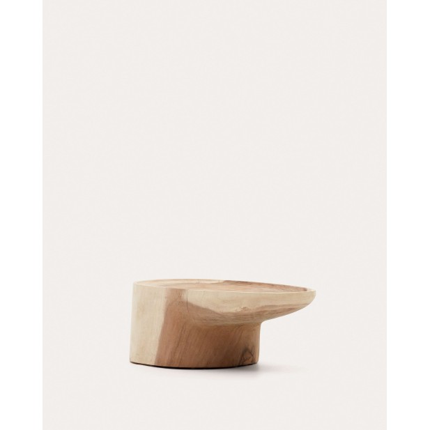 Mesa centro con pie Mosi, madera Ø90 x 50 cm - Kave Home; T0600026MM46 Mesa centro con pie Mosi, madera Ø90 x 50 cm - Kave Home; T0600026MM46