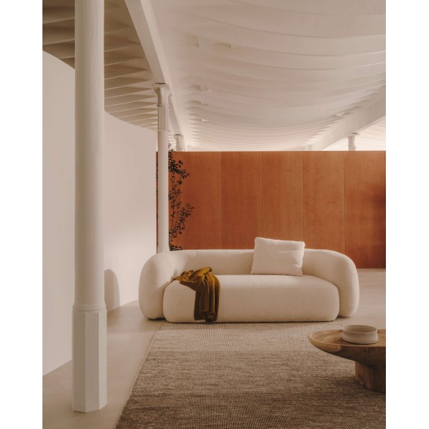 Mesa centro con pie Mosi, madera Ø90 x 50 cm - Kave Home; T0600026MM46 Mesa centro con pie Mosi, madera Ø90 x 50 cm - Kave Home; T0600026MM46