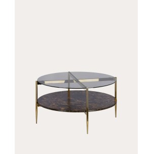 Mesa de centro Kamilah Ø 84 cm - Kave Home; CC1837C15 - Vackart, productos de diseño