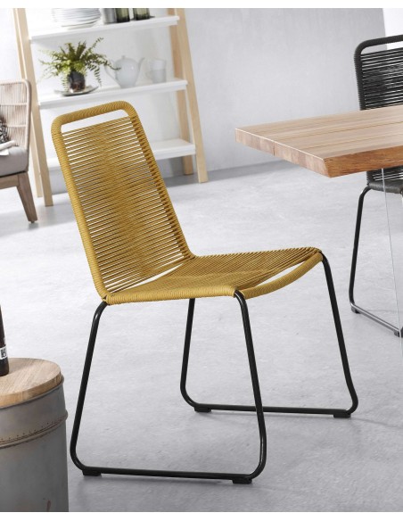 Mesa Lotty, roble natural, cristal 220 x 100 cm - Kave Home; C947M40