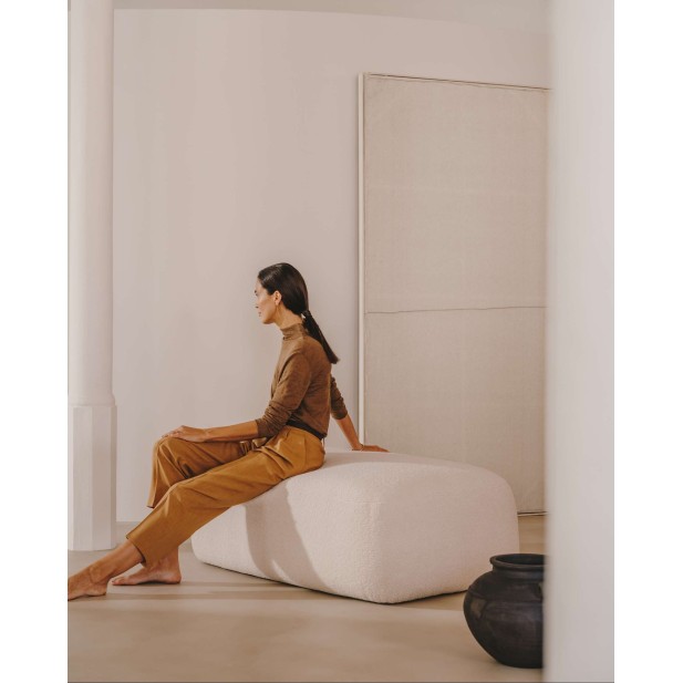 Reposapiés Martina de borreguito...