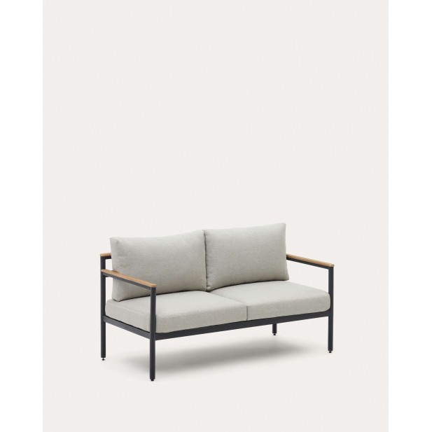 Set Aiguafreda sofá 2P, 2 sillones, mesa FSC - Kave Home; J1600010JJ03