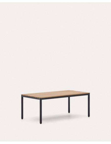 Set Aiguafreda sofá 2P, 2 sillones, mesa FSC - Kave Home; J1600010JJ03