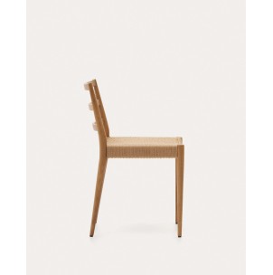 Silla Analy, roble natural, cuerda FSC 100% - Kave Home; C0100125CP46 2