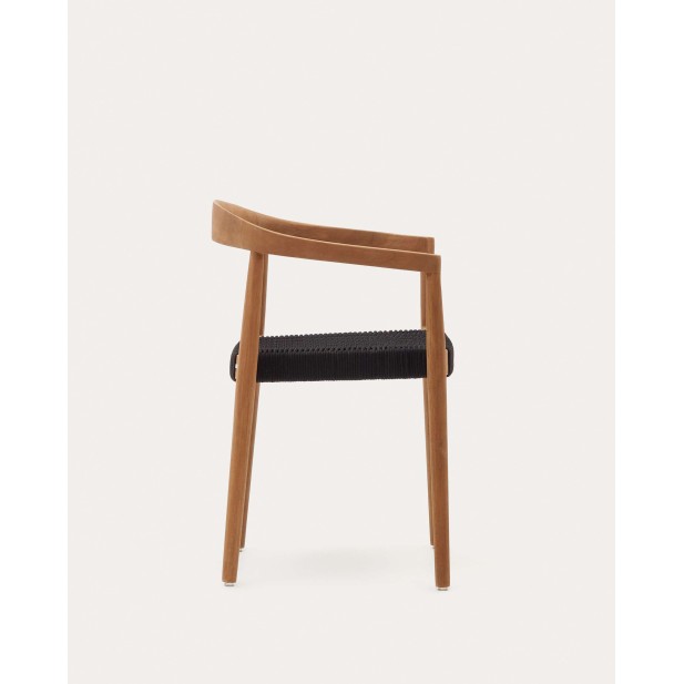 Silla exterior Ydalia, madera teca natural - Kave Home; J0600075JJ01 Silla exterior Ydalia, madera teca natural - Kave Home; J0600075JJ01