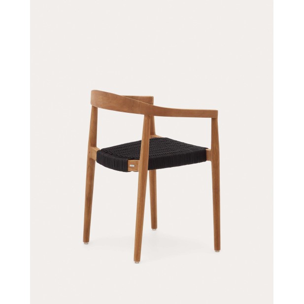 Silla exterior Ydalia, madera teca natural - Kave Home; J0600075JJ01 Silla exterior Ydalia, madera teca natural - Kave Home; J0600075JJ01