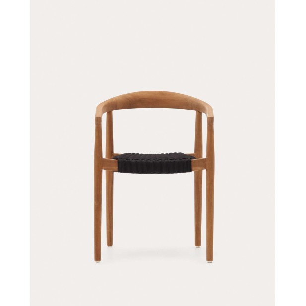 Silla exterior Ydalia, madera teca natural - Kave Home; J0600075JJ01 Silla exterior Ydalia, madera teca natural - Kave Home; J0600075JJ01