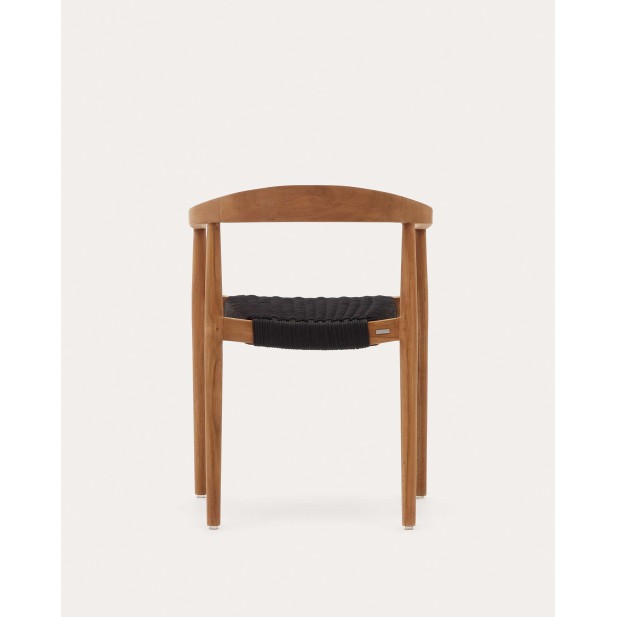 Silla exterior Ydalia, madera teca natural - Kave Home; J0600075JJ01 Silla exterior Ydalia, madera teca natural - Kave Home; J0600075JJ01