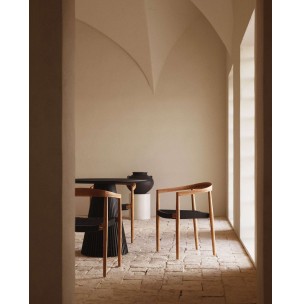 Silla exterior Ydalia, madera teca natural - Kave Home; J0600075JJ01 2