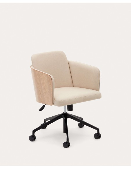 Silla Madai, chenilla beige FSC MIX Credit - Kave Home; C0200001KY12