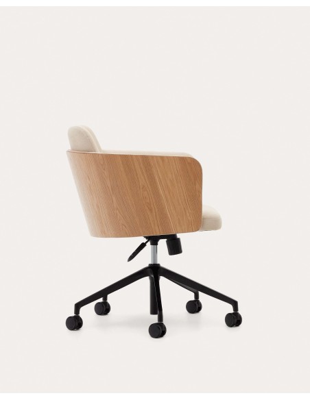 Silla Madai, chenilla beige FSC MIX Credit - Kave Home; C0200001KY12